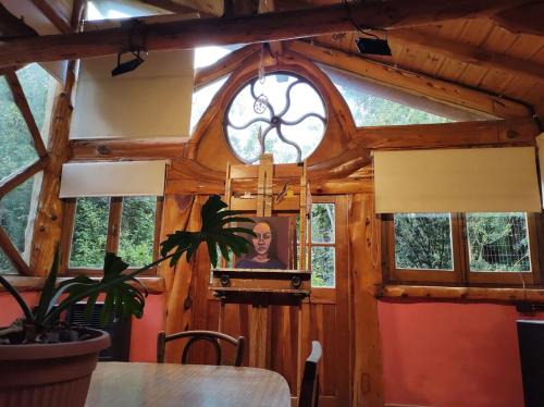 San Carlos de Bariloche Ski Chalet | Cabaña de troncos en el bosque