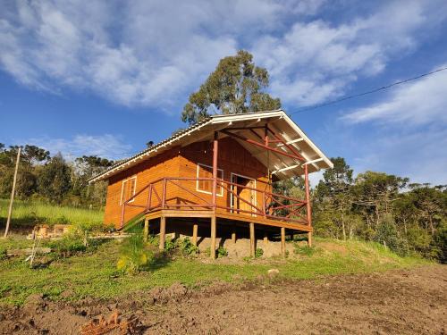 Rio Rufino Ski Chalet | Cabana Com Hidro e Lareira! Com Uma Linda Vista Para o Morro das Torres de Urupema
