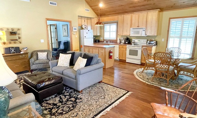 Ocracoke Condo | Cabana IV: Perfect getaway for two that offers a shared pool.