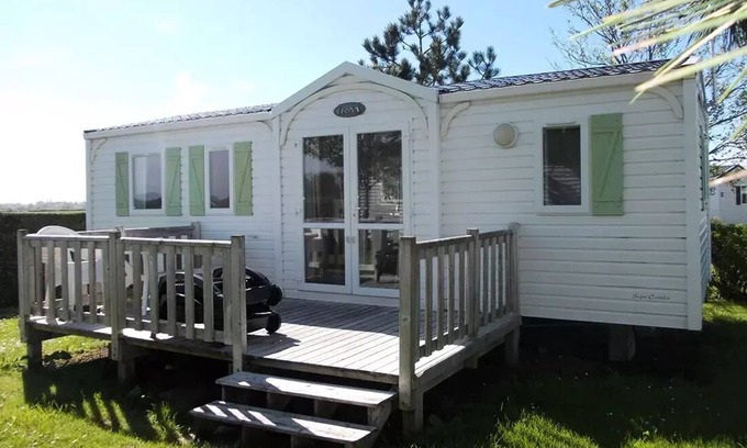 Varaville House | Campsite Les Peupliers * - Mobil Home Confort 4 Rooms 6 People