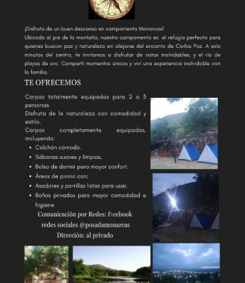 Villa Carlos Paz Other | Campamento Monarcas