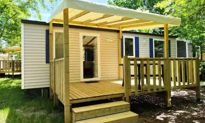 Mezos House | Camping Sen Yan* - Mobile home Space 4 rooms 6 people