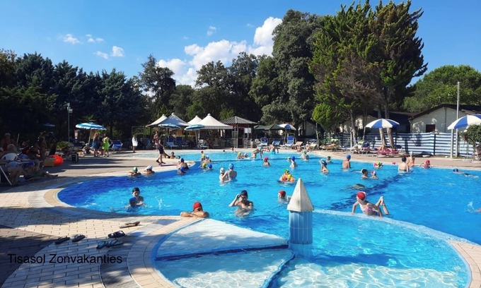 Viareggio Ski Chalet | Campsitechalet in Viareggio near sea incl airco