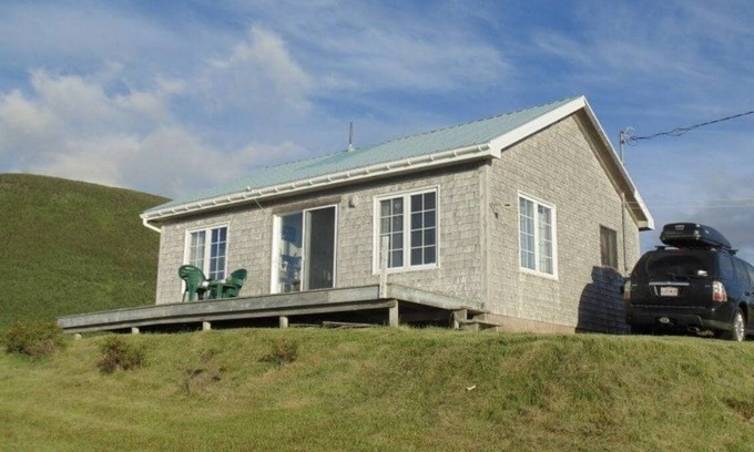 Bay Saint Lawrence Cottage | Cape Breton Cottage, Off the Beaten Path. Spectacular Ocean and Mt. Views!
