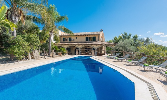 Selva Villa | CAS CARRO (SA TEULERA) - Amazing villa with private pool and beautiful views to the mounta