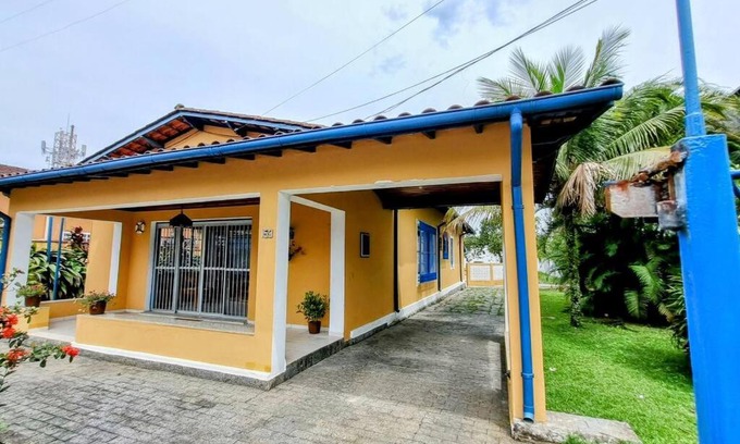 Centro House | Casa 4 suítes centro de Ubatuba