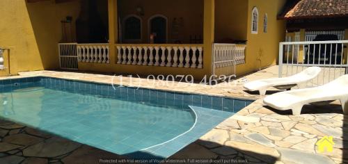 Balneario Gaivotas House | Casa Amarela, 3 Suítes, Piscina, Churrasqueira Itanhaém
