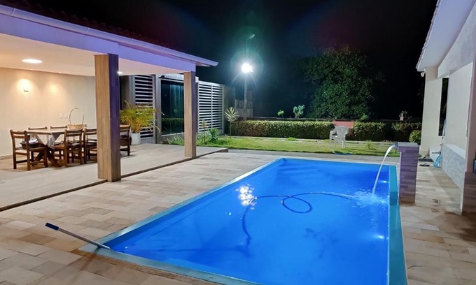 Sao Jose da Coroa Grande House | casa ampla com PISCINA e área verde em São José ao lado de Maragogi