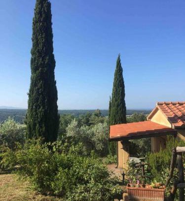 Riparbella House | Casa Belvedere -tranquillità tra bosco e ulivi-
