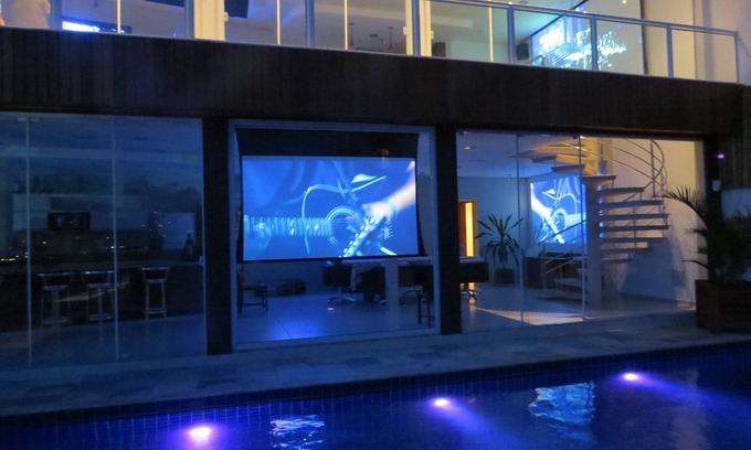 Sao Roque House | Casa Blanca Mansion 60km from the Capital of SP with 5 parking spaces