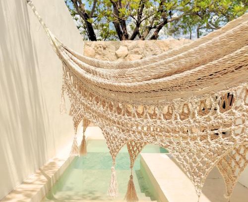 Centro Apartment | Casa Colibri Central Villa with Private Pool and Tub Merida
