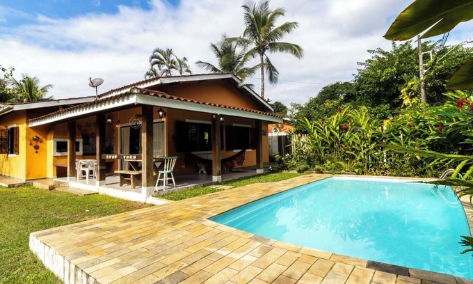 Boicucanga Beach Ski Chalet | Casa com piscina a 500m da Praia de Boiçucanga