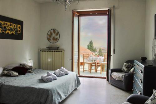 Montalcino Apartment | Casa per l'Osticcio con Vista Panoramica