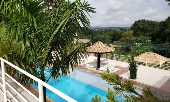 Mairinque House | chacara for rent cond. closed prox SP! weekend vacation