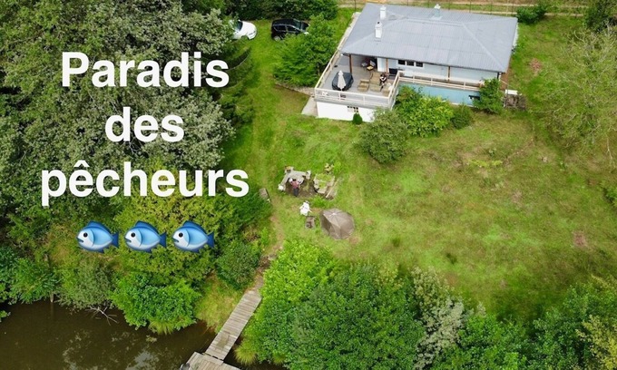 Zittersheim Ski Chalet | Chalet&étang Privé Idéal Pour Animaux, Enfants, Pêcheurs