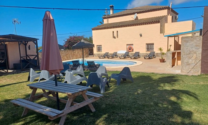Conil de la Frontera Ski Chalet | Chalet 'Casa Mirador De Cádiz' with sea views, Wi-Fi and air conditioning