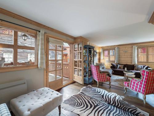 Le Praz Ski Chalet | Chalet cosy au centre de Courchevel Le Praz avec sauna, terrasse et parking - FR-1-568-15