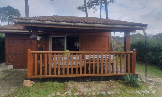 Soulac-sur-Mer Ski Chalet | Chalet in a residential leisure park with swimming pool - 0102