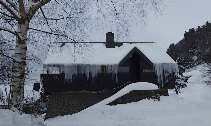 Mont-Dore Ski Chalet | Chalet 'Les Sonnailles' with Mountain View, Shared Garden and Wi-Fi