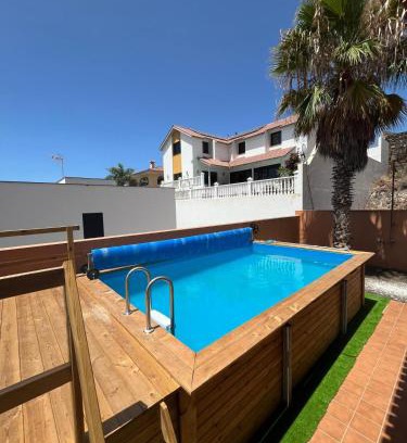 Garachico Ski Chalet | Chalet piscina privada max 26º Jardín, tranquilidad
