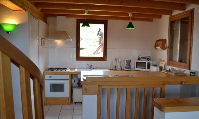 Albiez-le-Vieux Ski Chalet | Chalet, view open, terrace, fireplace or stove, tv, ski locker, 89m², Albiez Montrond