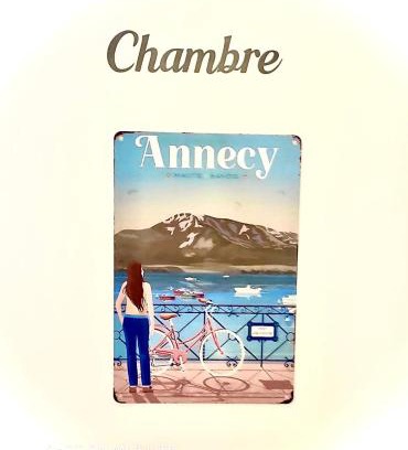 Annecy House | Chambre vue parc chez l'habitant