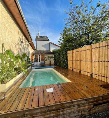 Alouettes House | Chambres privées avec piscine partagées et cuisine partagée à 20 minutes de Paris et 40 minutes de disneyland