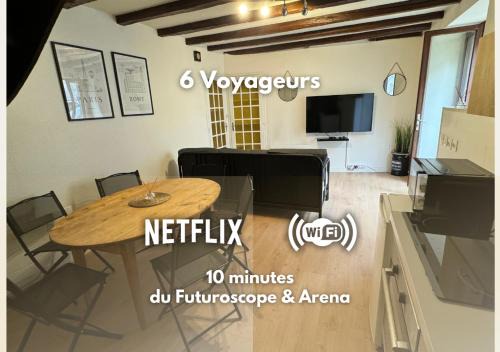 Migne-Auxances Apartment | Charmant & Proche Futuroscope