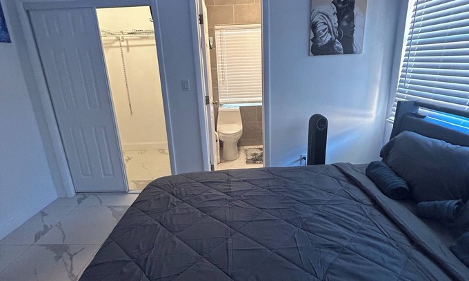 Opa-Locka House | Charming 1-bedroom house in welcoming Opa-locka with AC