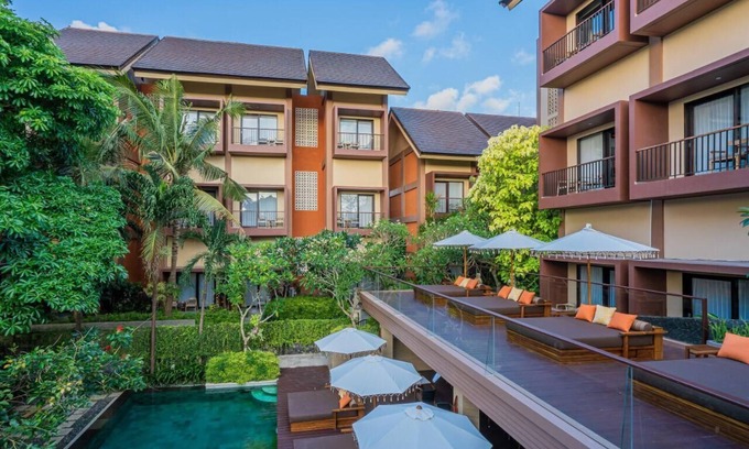 Umalas Apartment | Charming 1BR Suites Garden View Near Seminyak & Canggu