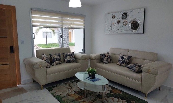 Punta Cana Villa | Charming 2-bedroom villa in Punta Cana with WiFi, AC and a King Size Bed.