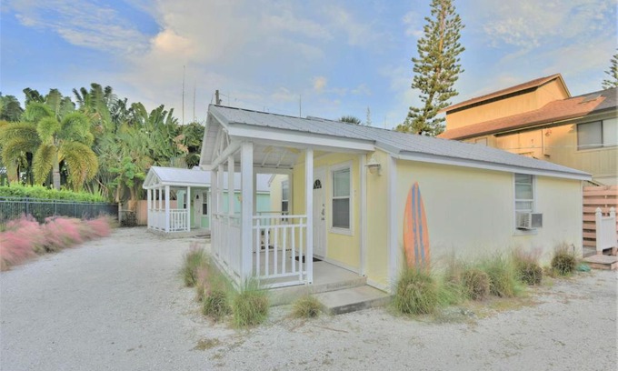 Siesta Key Village House | Charming Beach Cottage Steps to Siesta Beach and Village Shops and Restaurants