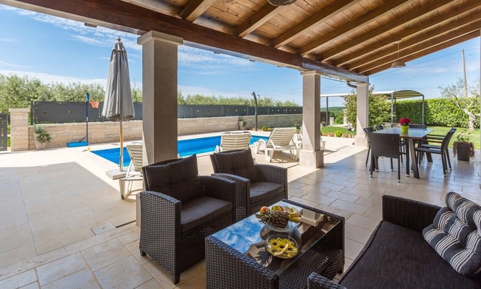 Selina Villa | Charming Villa Mia with private pool and children's playground in Selina