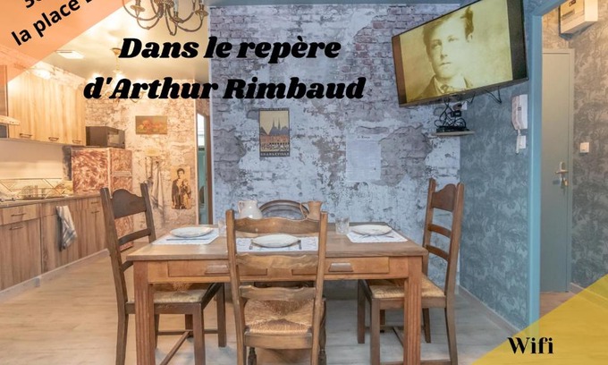 Charleville-Mezieres Apartment | Chez Arthur Rimbaud