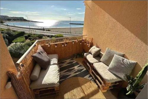 Sete Apartment | Chez Juju - Vue mer - Plages - Linge et serviettes en option