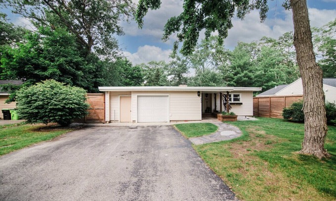 Traverse City House | Chic Modern Home: Private Yard & Hot Tub!