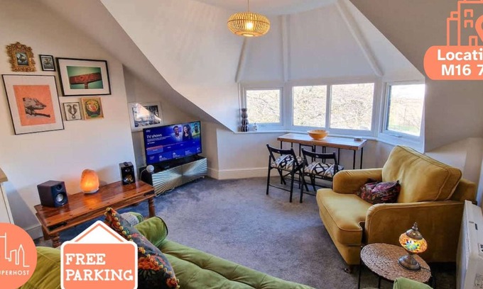 Manchester Apartment | Chorlton Home By City SuperHost