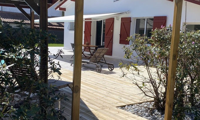 Messanges House | Classified 4★ Landes house with swimming pool, in town center and beach nearby.
