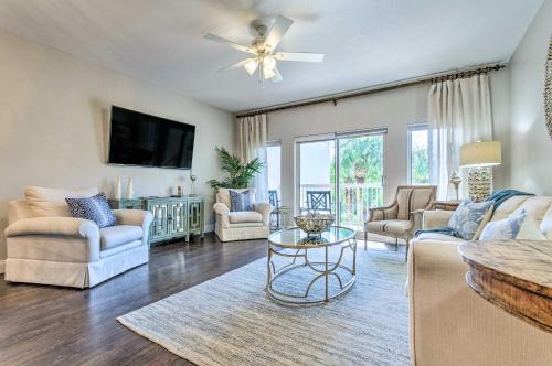 Sandestin Apartment | Classy Resort Condo with Balcony Walk to Beach