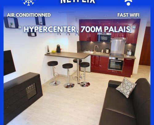 Riou - Petit Juas - Av de Grasse Apartment | Close Palais - Calm - Brand New