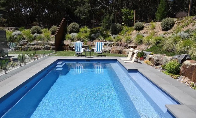 Rye House | Coastal Retreat in Rye solar pool