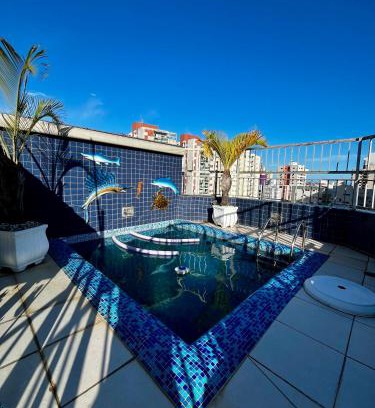 Vila Julia Apartment | Cobertura com Piscina e Churrasqueira Privativa