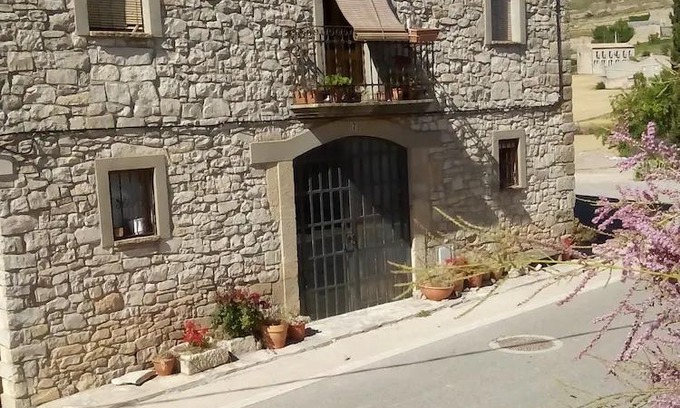 Fores House | Comfy stone house with views on Trail of Cisters 110km Barcelona