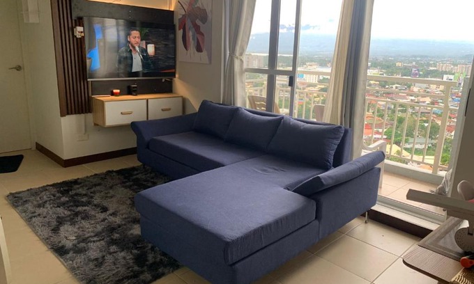 Davao Apartment | Condominium in the heart of Davao with 2 Bedroom 2 Balcony with Sea, Mountain & City View at Verdon Parc