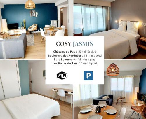 Dufau-Tourasse Apartment | Cosy Jasmin - T4 - Centre - Balcon traversant