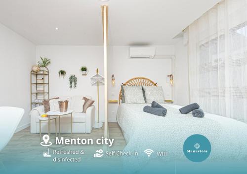 Menton Apartment | Cosy studio rénové - Proche de la mer - DI