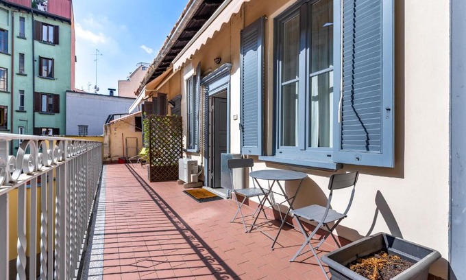 Casoretto Apartment | Cosy Studio with shared Terrace!