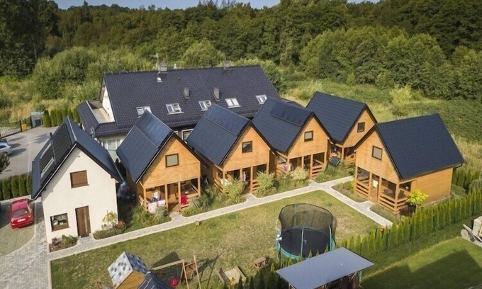 gmina Bedzino House | Cottage in Pleśna near Sandy Beach