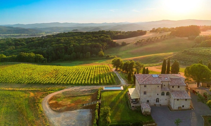 Buonconvento Other | Country House/Farm House in Bibbiano with 9 bedrooms sleeps 20