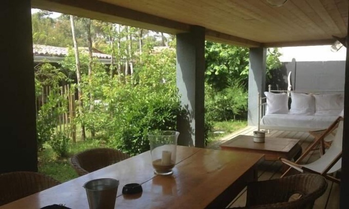 Piraillan Apartment | Covered terrace apartment - Cap Ferret peninsula, Piraillan with garden